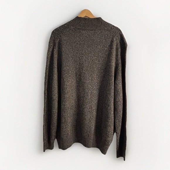 Jos A Bank Reserve Traveler Men's XXL Merino Wool Blend Sweater Gray V-Neck NWT - Picture 7 of 7